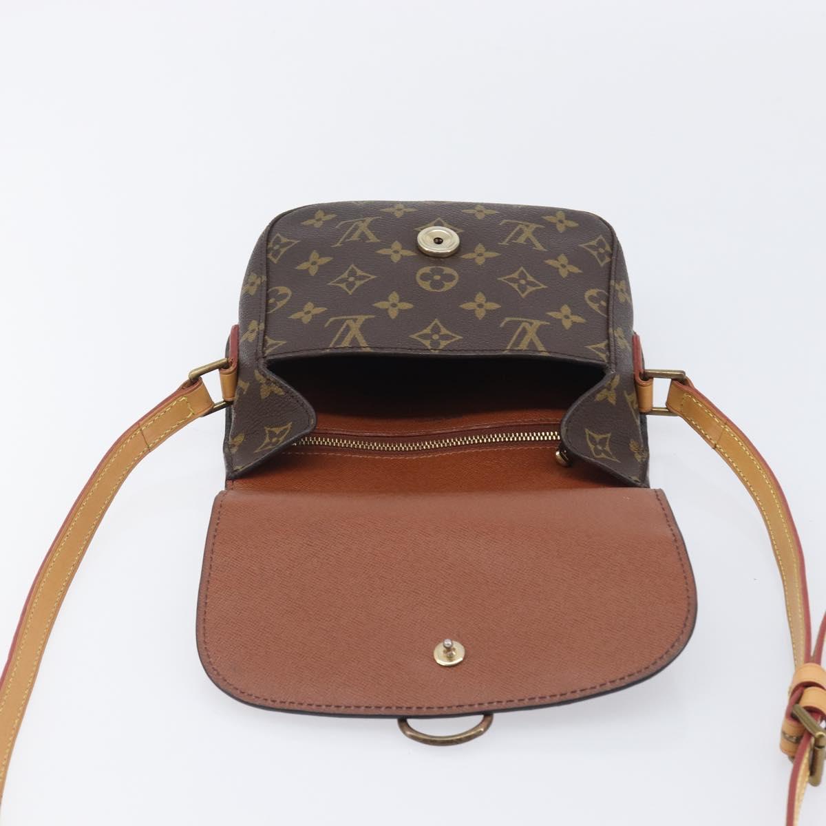 LOUIS VUITTON Monogram Saint Cloud MM Shoulder Bag M51243 LV Auth 209666V