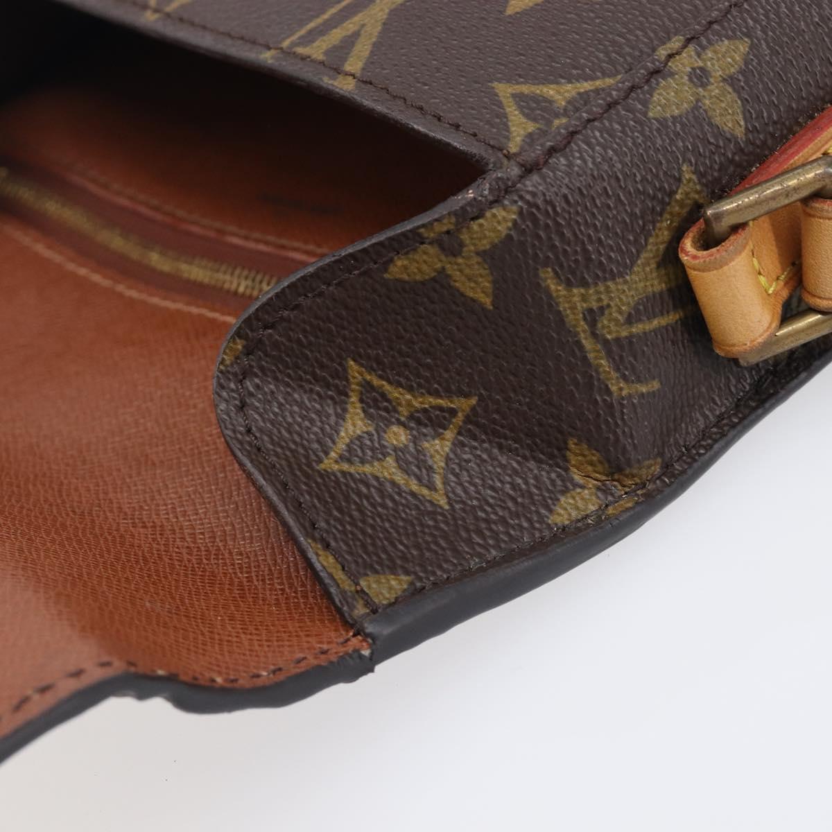 LOUIS VUITTON Monogram Saint Cloud MM Shoulder Bag M51243 LV Auth 209666V