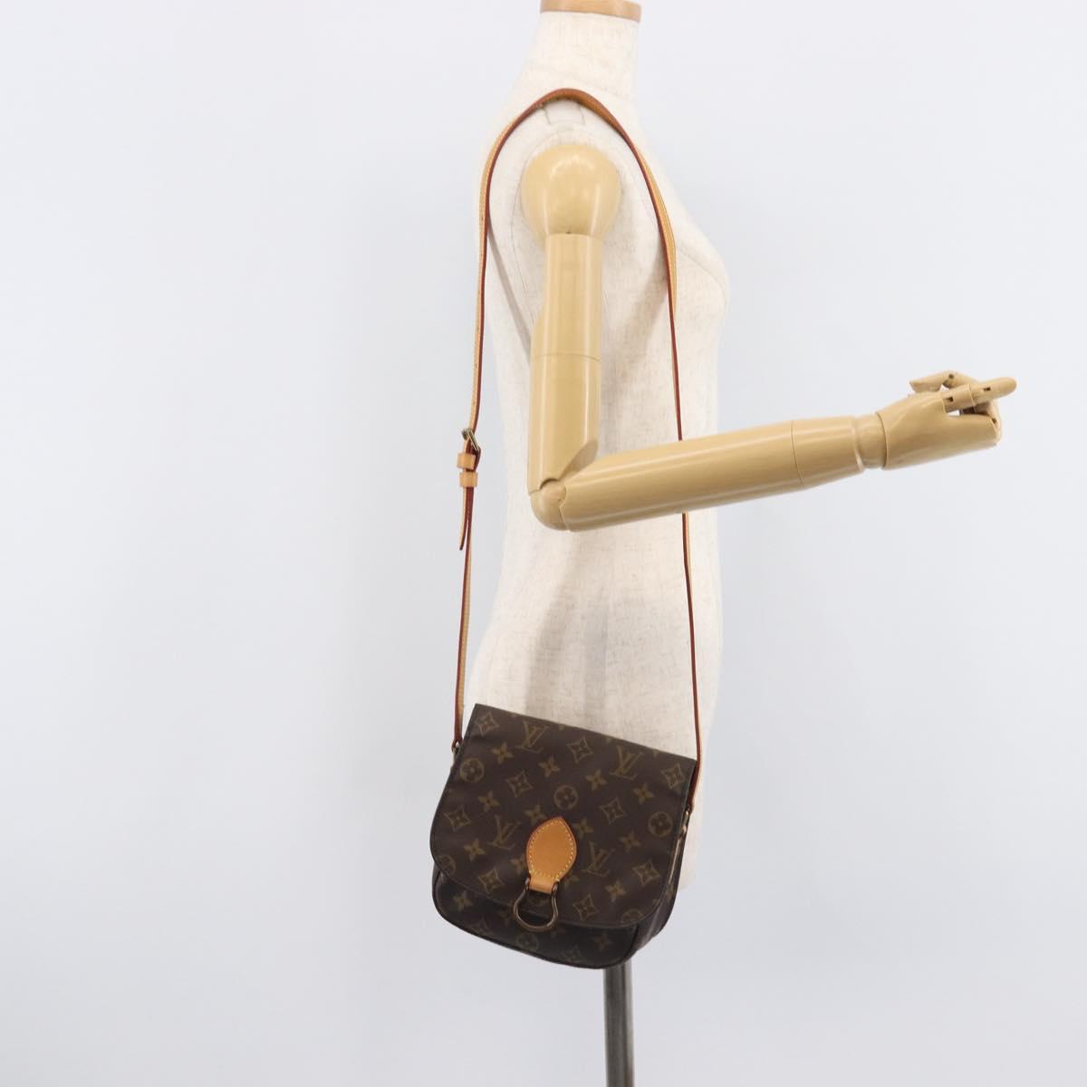 LOUIS VUITTON Monogram Saint Cloud MM Shoulder Bag M51243 LV Auth 209666V