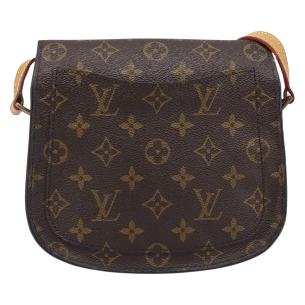 LOUIS VUITTON Monogram Saint Cloud MM Shoulder Bag M51243 LV Auth 209666V