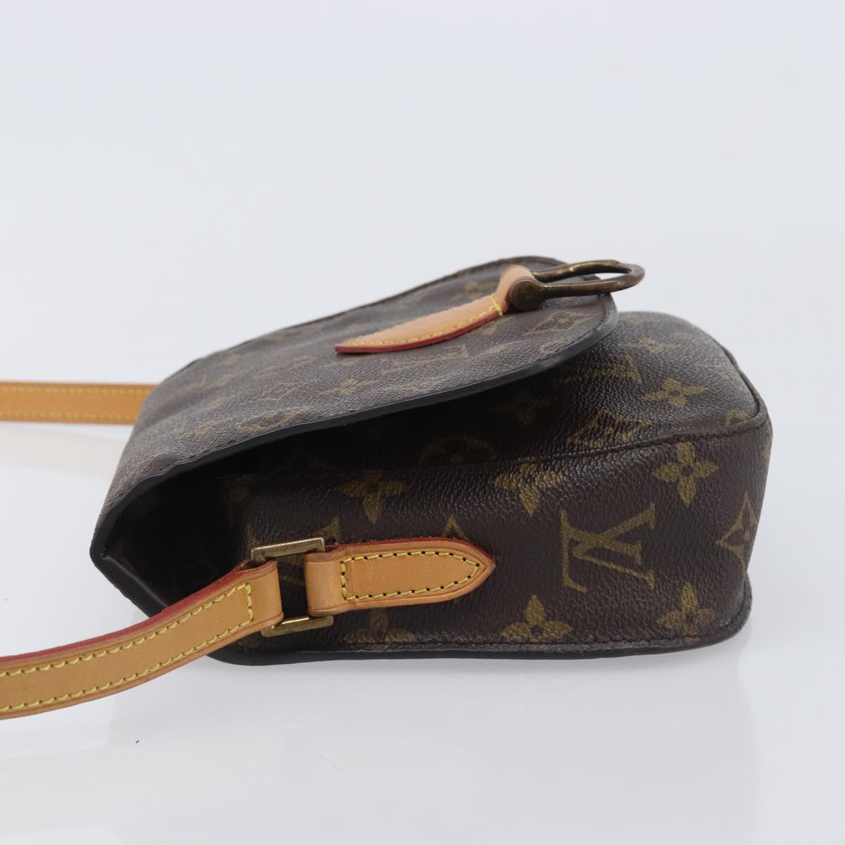 LOUIS VUITTON Monogram Saint Cloud MM Shoulder Bag M51243 LV Auth 209666V