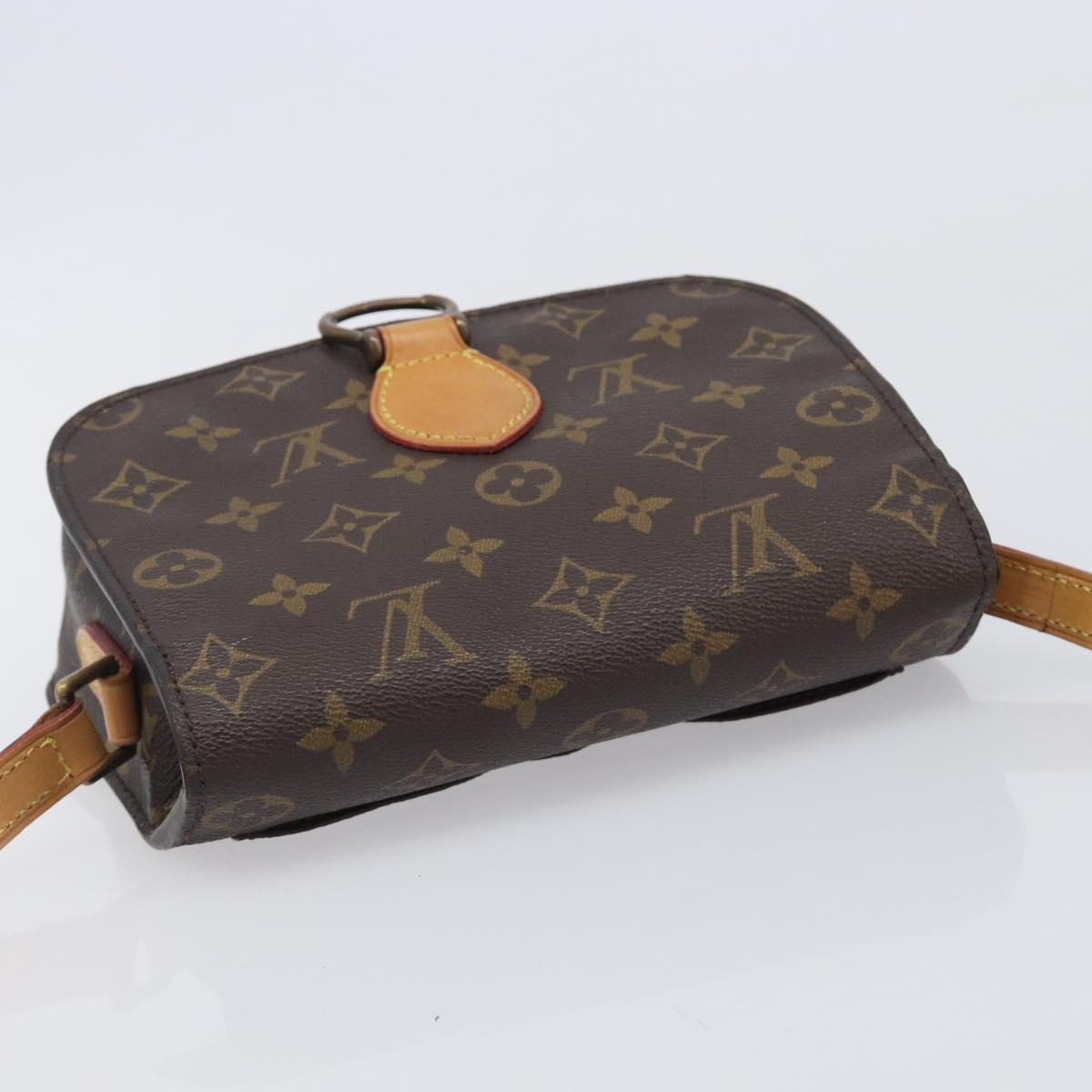 LOUIS VUITTON Monogram Saint Cloud MM Shoulder Bag M51243 LV Auth 209666V