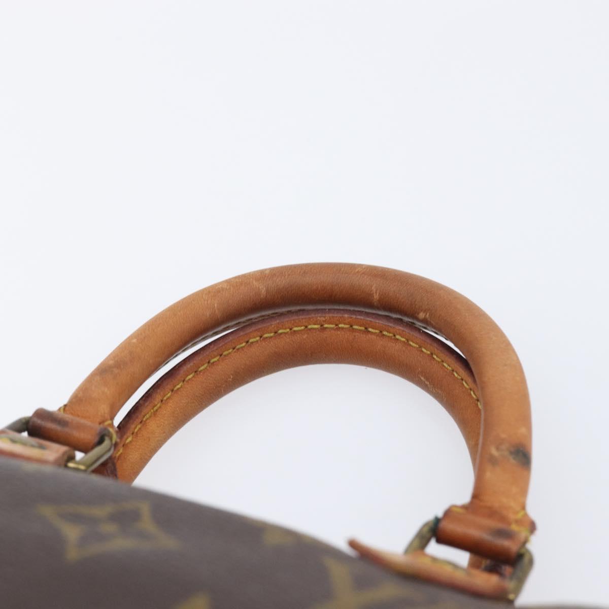 LOUIS VUITTON Monogram Mini Speedy Hand Bag M41534 LV Auth 209680