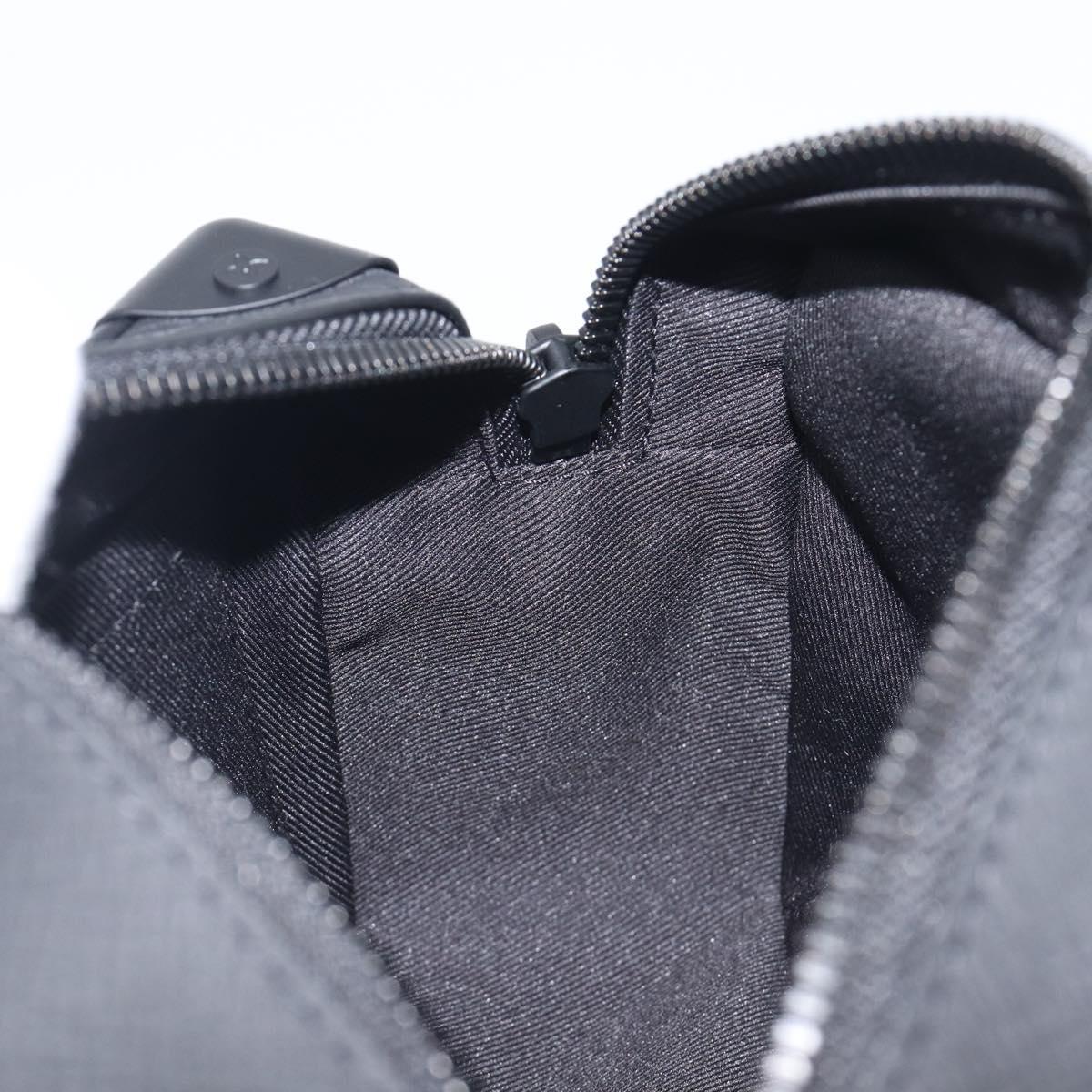 LOUIS VUITTON Taiga Rainbow Mini Soft Trunk Bag Black M30351 LV Auth 209684SAM