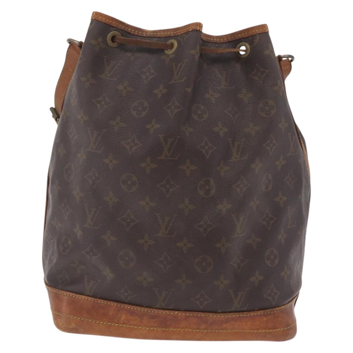 LOUIS VUITTON Monogram Noe Shoulder Bag M42224 LV Auth 209690