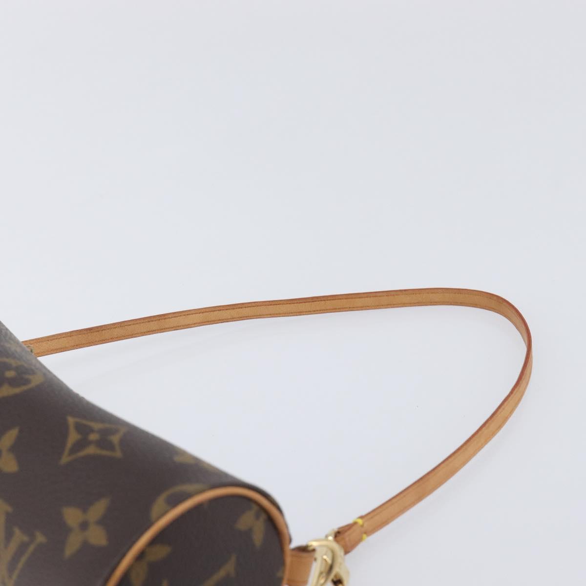LOUIS VUITTON Monogram Papillon Pouch Pouch LV Auth 209700