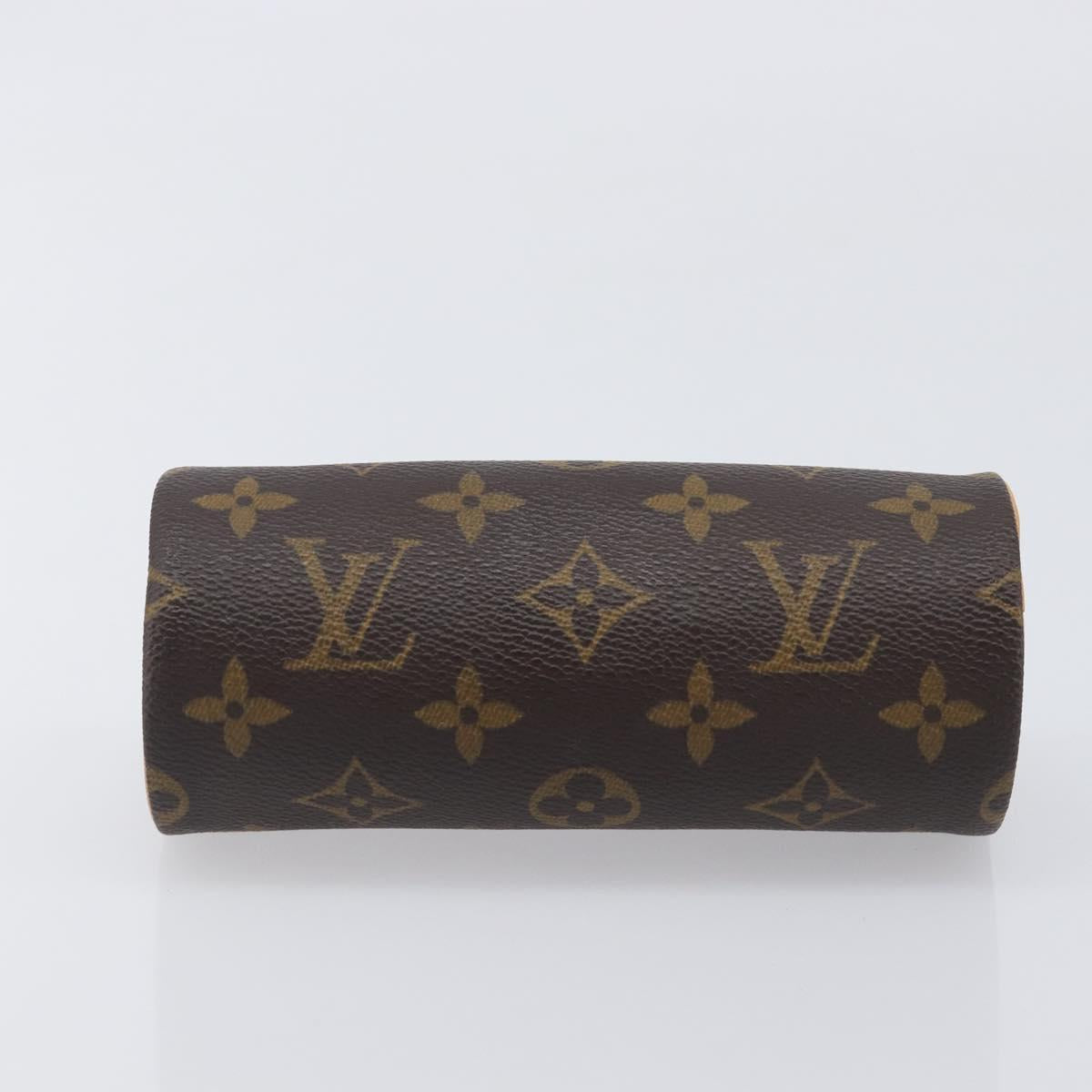 LOUIS VUITTON Monogram Papillon Pouch Pouch LV Auth 209700