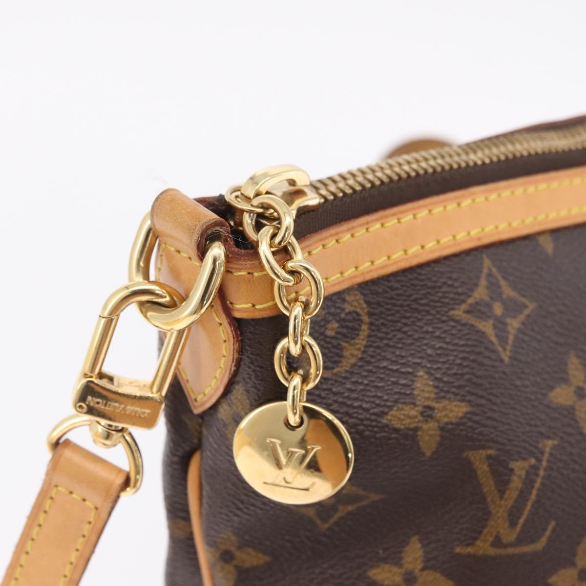 LOUIS VUITTON Monogram Palermo PM Tote Bag M40145 LV Auth 209707V