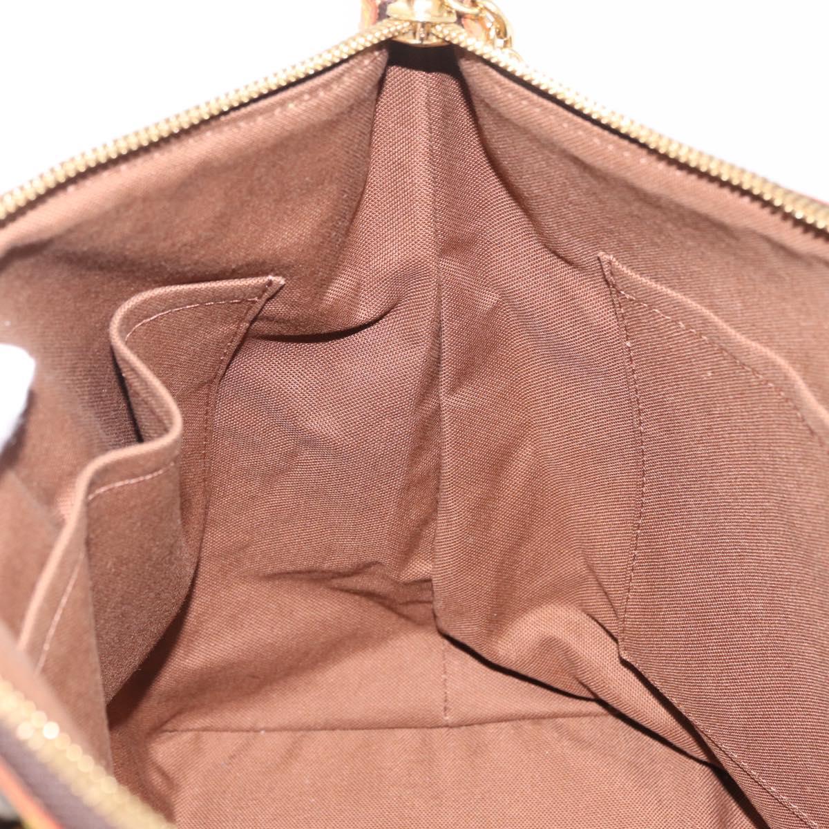 LOUIS VUITTON Monogram Palermo PM Tote Bag M40145 LV Auth 209707V