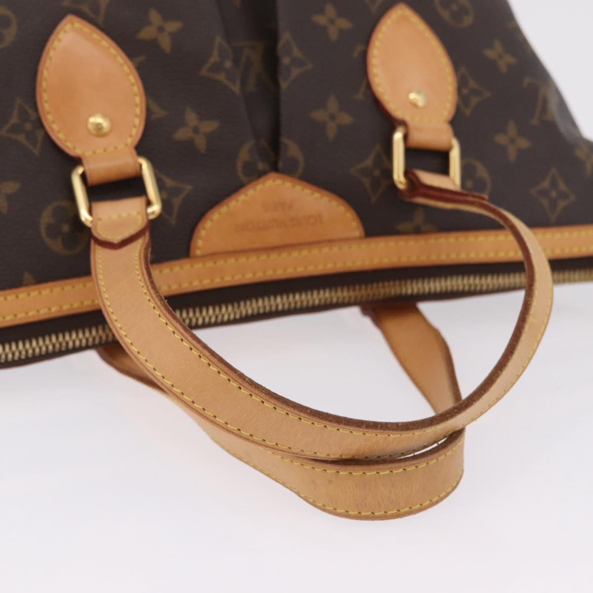 LOUIS VUITTON Monogram Palermo PM Tote Bag M40145 LV Auth 209707V
