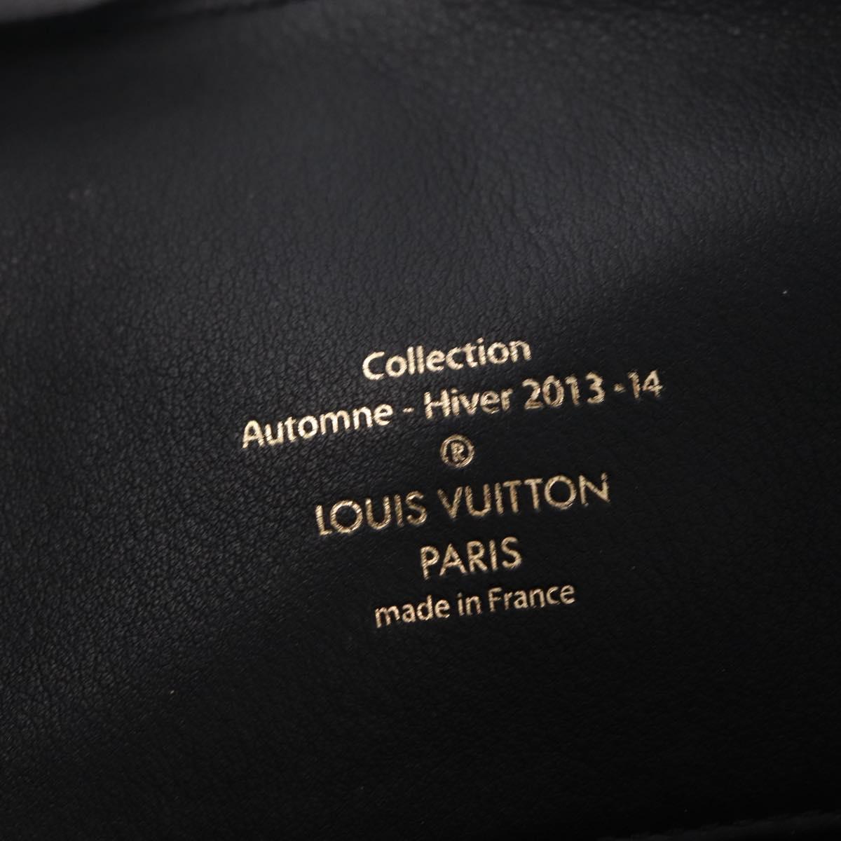 LOUIS VUITTON Lockit Chain Hand Bag Leather Rose M94358 LV Auth 209710V