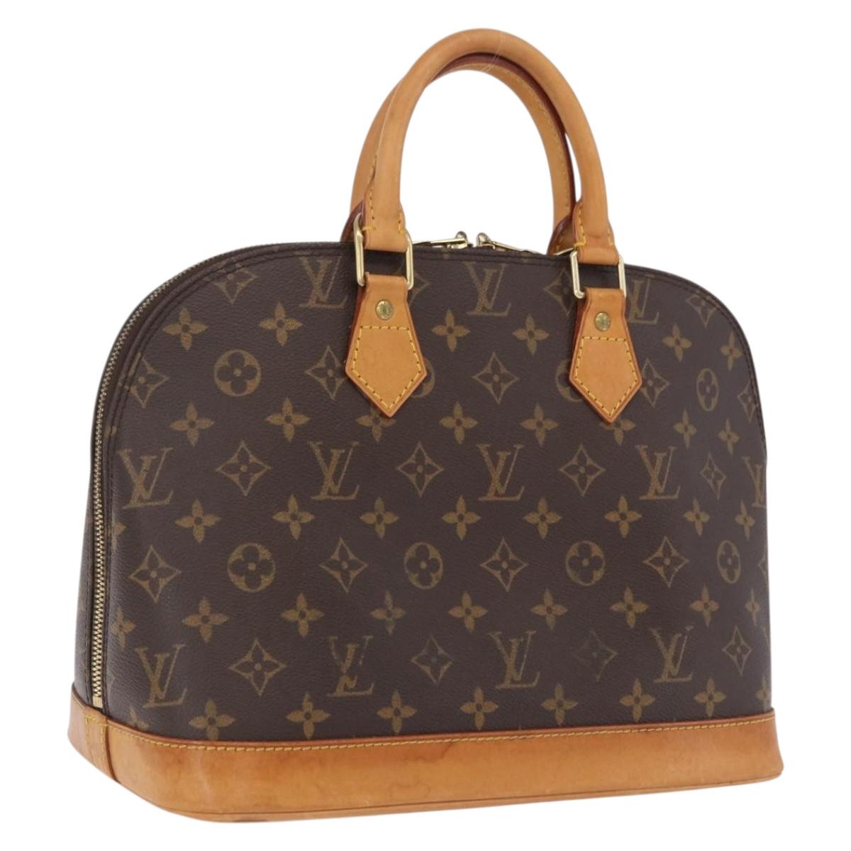 LOUIS VUITTON Monogram Alma Hand Bag M51130 LV Auth 209715A