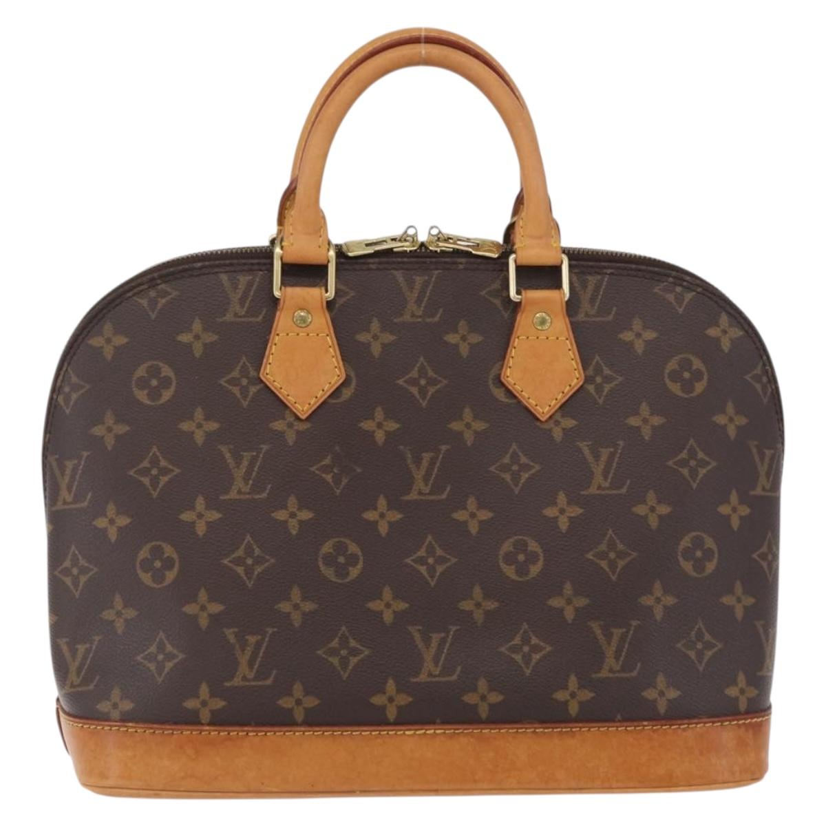 LOUIS VUITTON Monogram Alma Hand Bag M51130 LV Auth 209715A