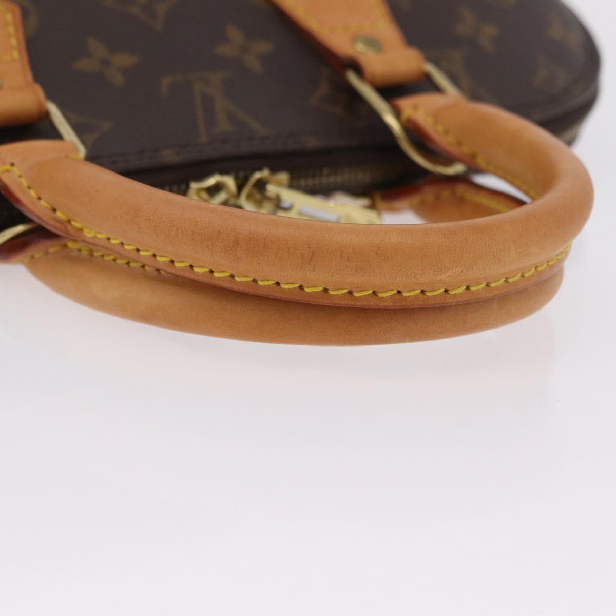 LOUIS VUITTON Monogram Alma Hand Bag M51130 LV Auth 209715A
