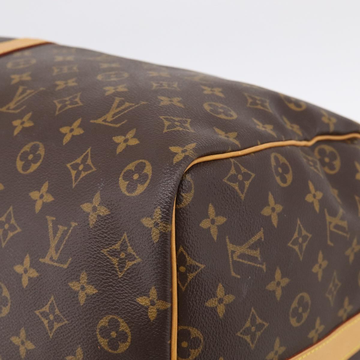 LOUIS VUITTON Monogram Keepall Bandouliere 60 Boston Bag M41412 LV Auth 209721V