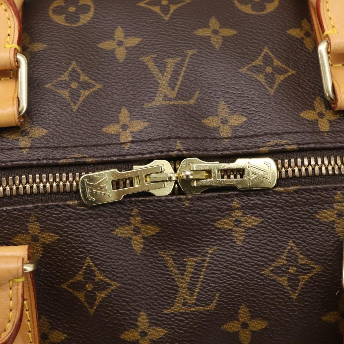 LOUIS VUITTON Monogram Keepall Bandouliere 60 Boston Bag M41412 LV Auth 209721V