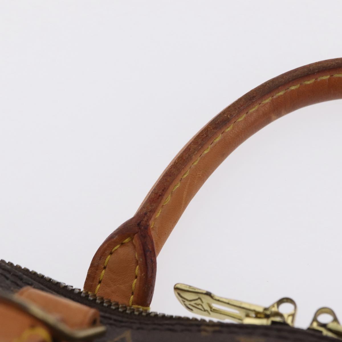 LOUIS VUITTON Monogram Alma Hand Bag M51130 LV Auth 209728A