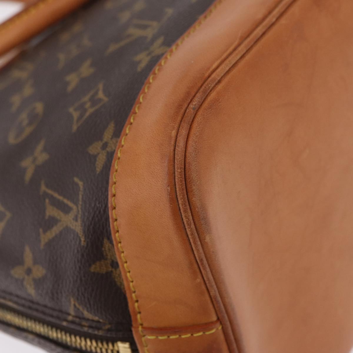 LOUIS VUITTON Monogram Alma Hand Bag M51130 LV Auth 209728A