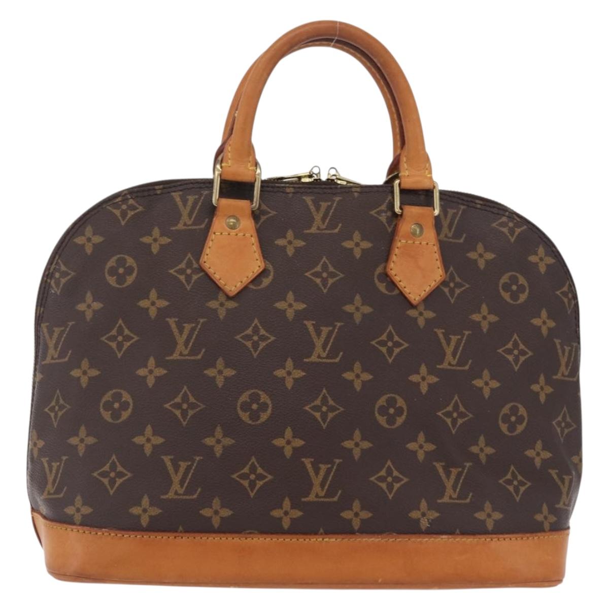 LOUIS VUITTON Monogram Alma Hand Bag M51130 LV Auth 209728A