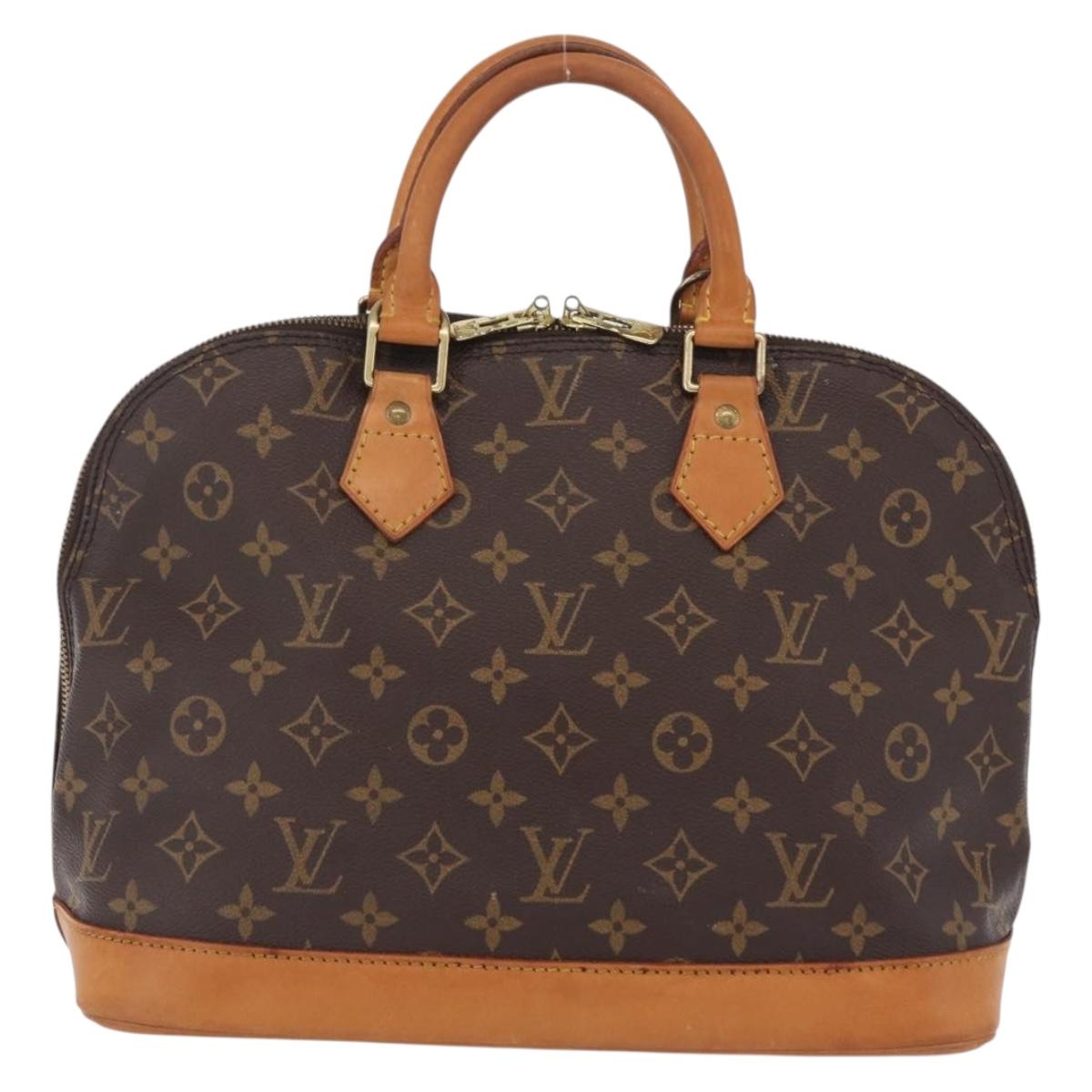 LOUIS VUITTON Monogram Alma Hand Bag M51130 LV Auth 209728A