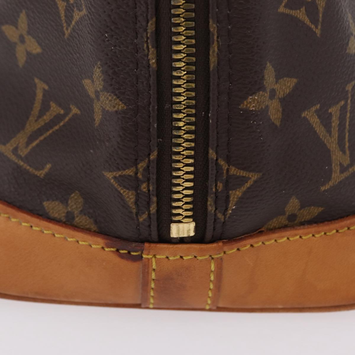 LOUIS VUITTON Monogram Alma Hand Bag M51130 LV Auth 209728A