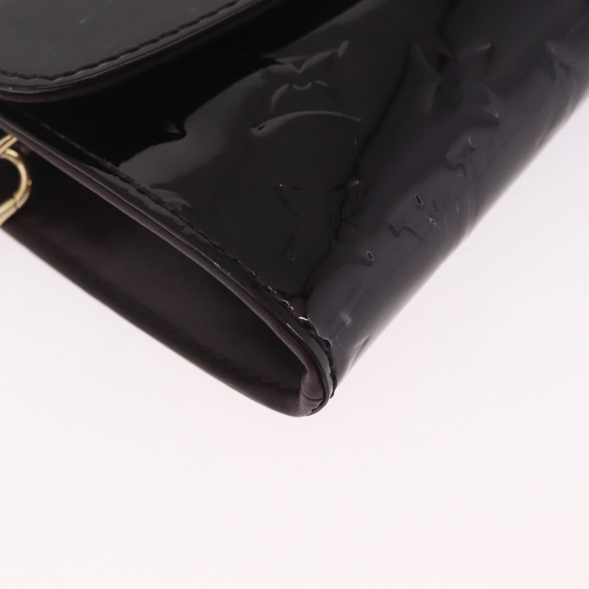 LOUIS VUITTON Monogram Vernis Sunset Bluebird Bag Amarante M93542 Auth 209737V