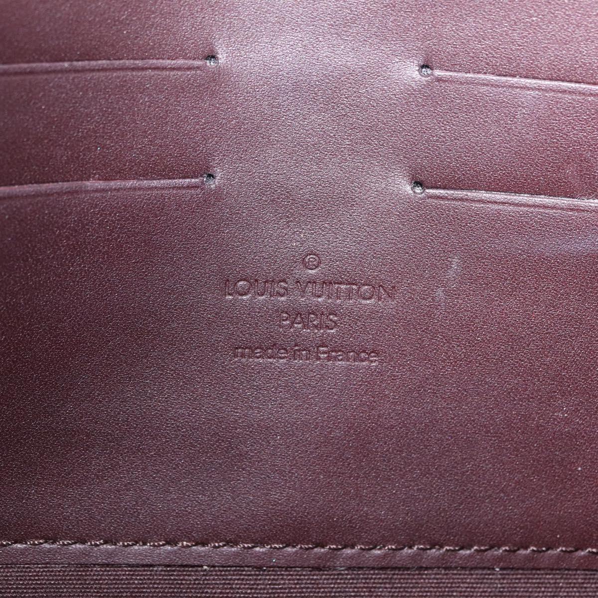 LOUIS VUITTON Monogram Vernis Sunset Bluebird Bag Amarante M93542 Auth 209737V
