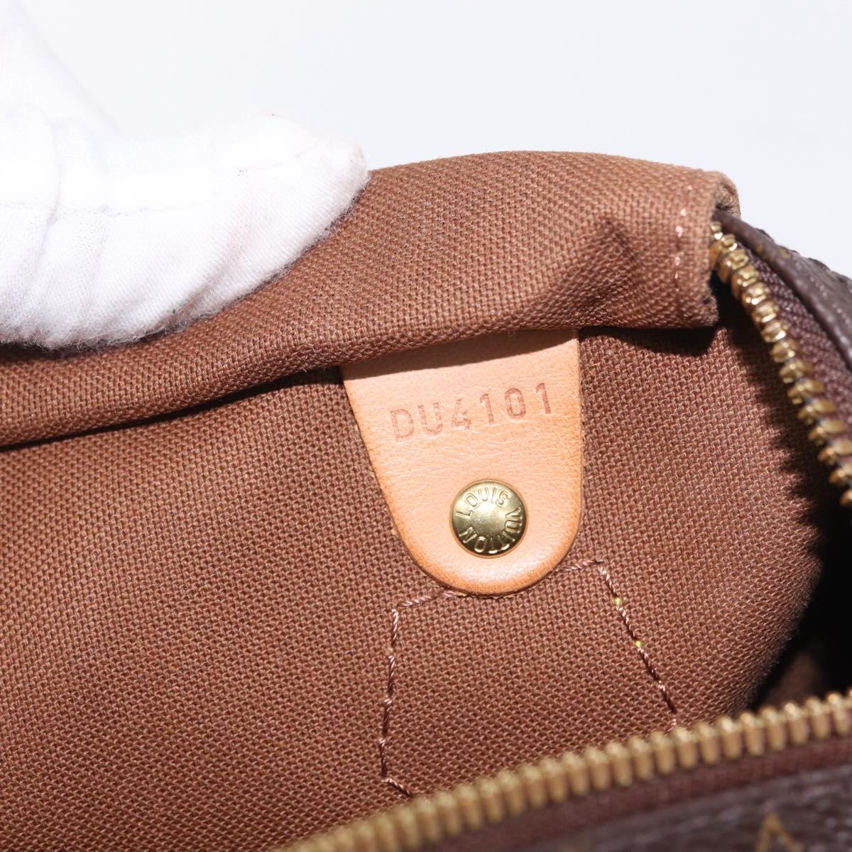 LOUIS VUITTON Monogram Speedy Bandouliere 30 Hand Bag M40391 LV Auth 209741A