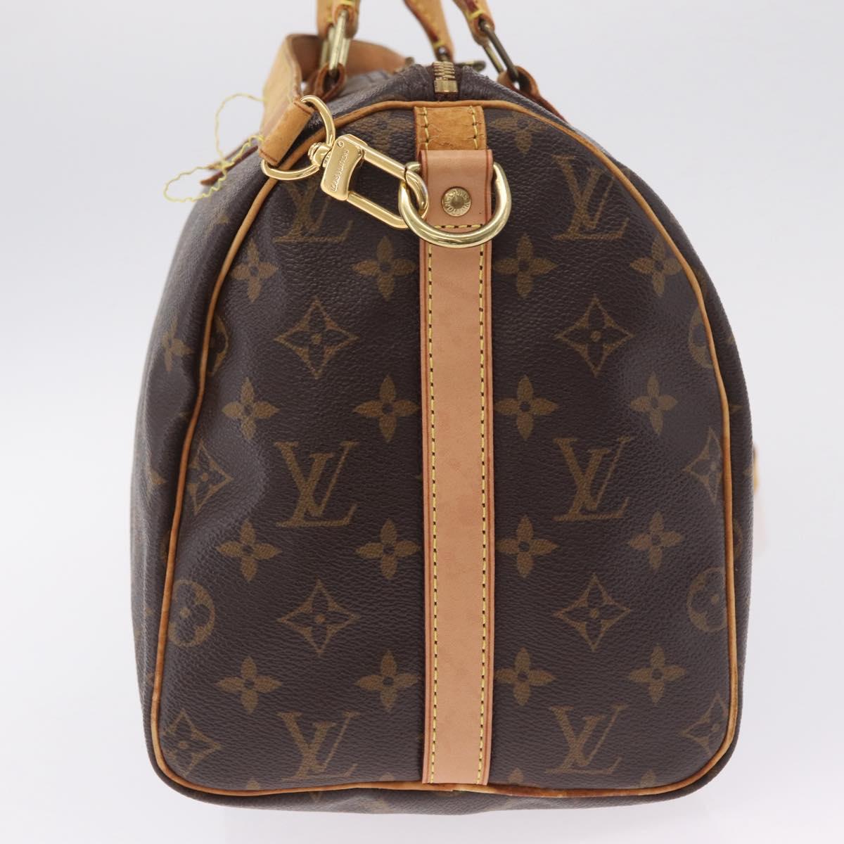 LOUIS VUITTON Monogram Speedy Bandouliere 30 Hand Bag M40391 LV Auth 209741A