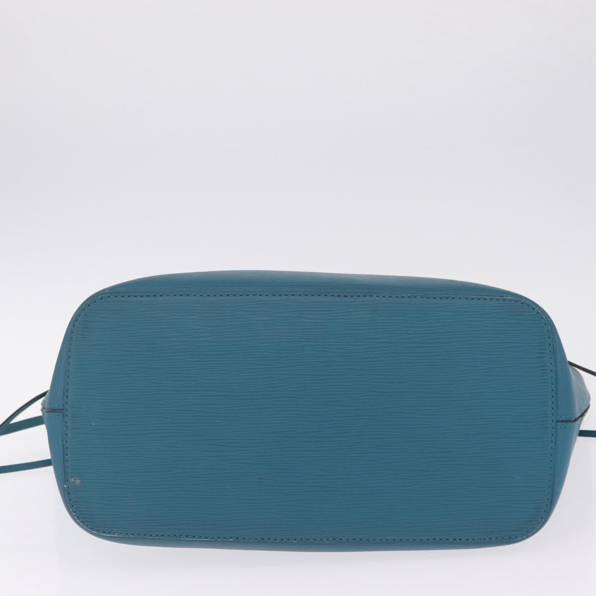 LOUIS VUITTON Epi Neverfull MM Tote Bag cyan M40930 LV Auth 209742V
