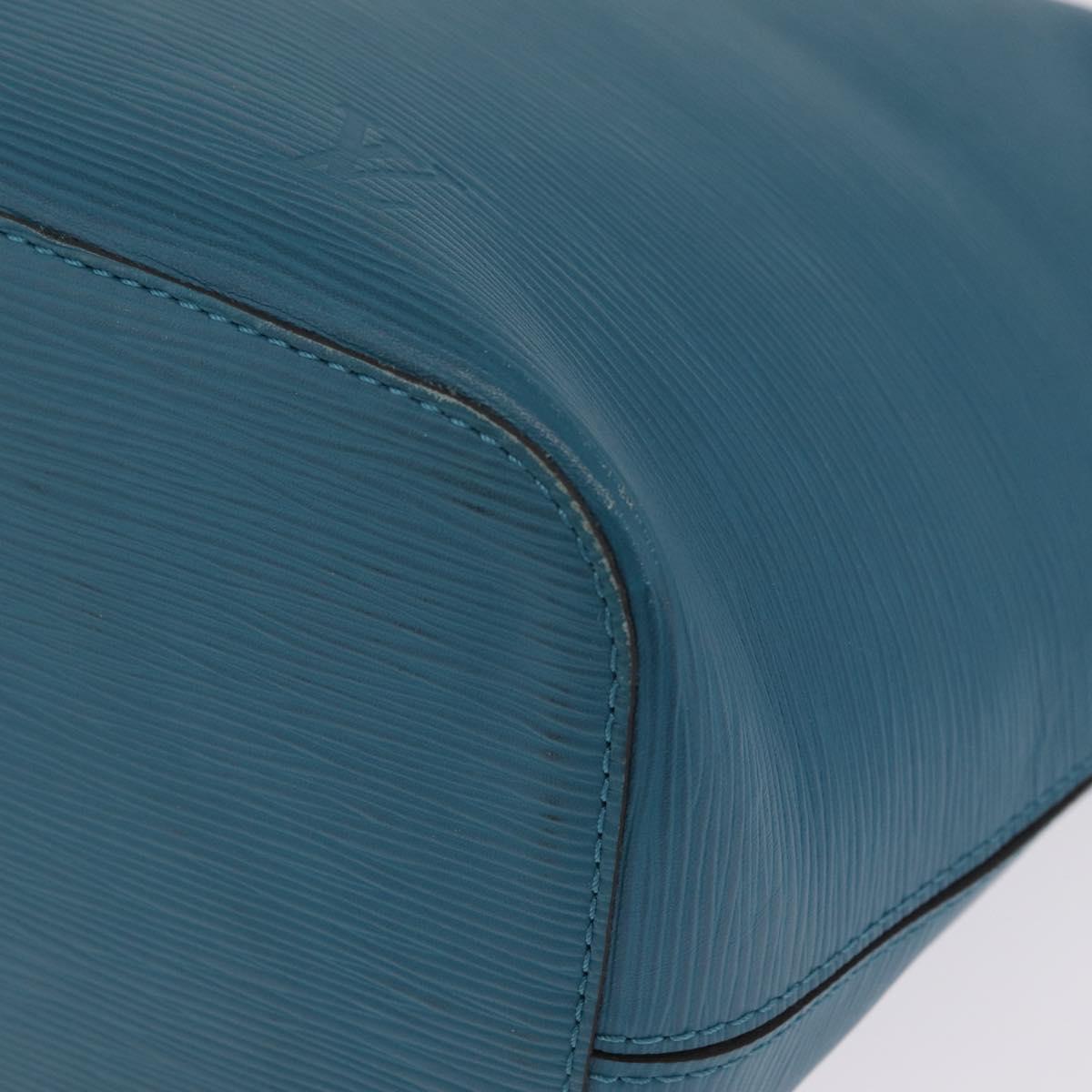 LOUIS VUITTON Epi Neverfull MM Tote Bag cyan M40930 LV Auth 209742V