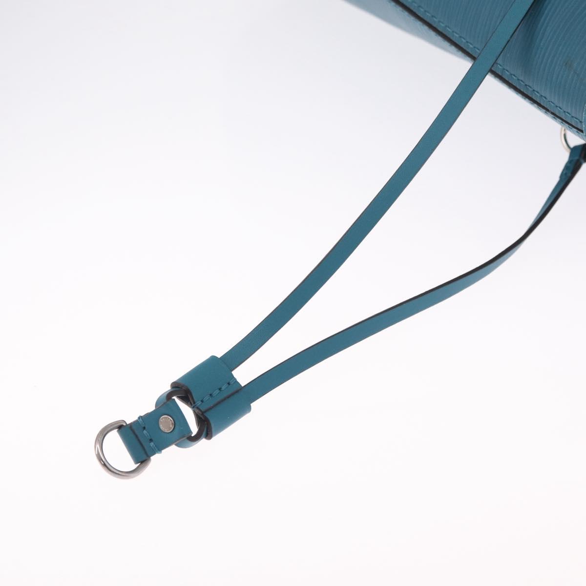 LOUIS VUITTON Epi Neverfull MM Tote Bag cyan M40930 LV Auth 209742V
