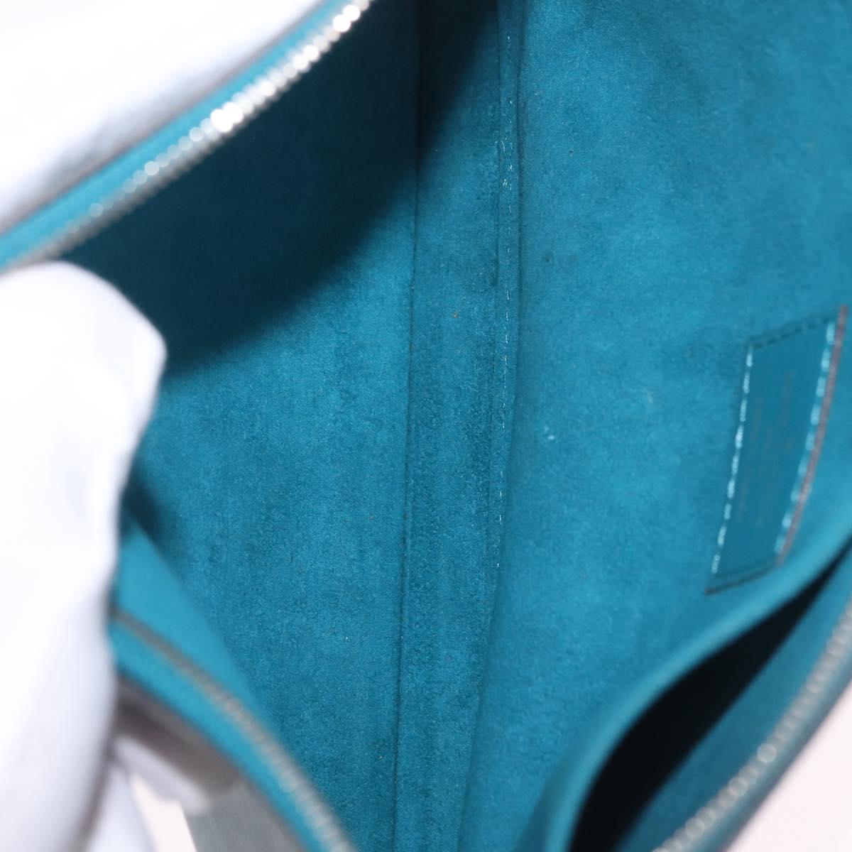 LOUIS VUITTON Epi Neverfull MM Tote Bag cyan M40930 LV Auth 209742V