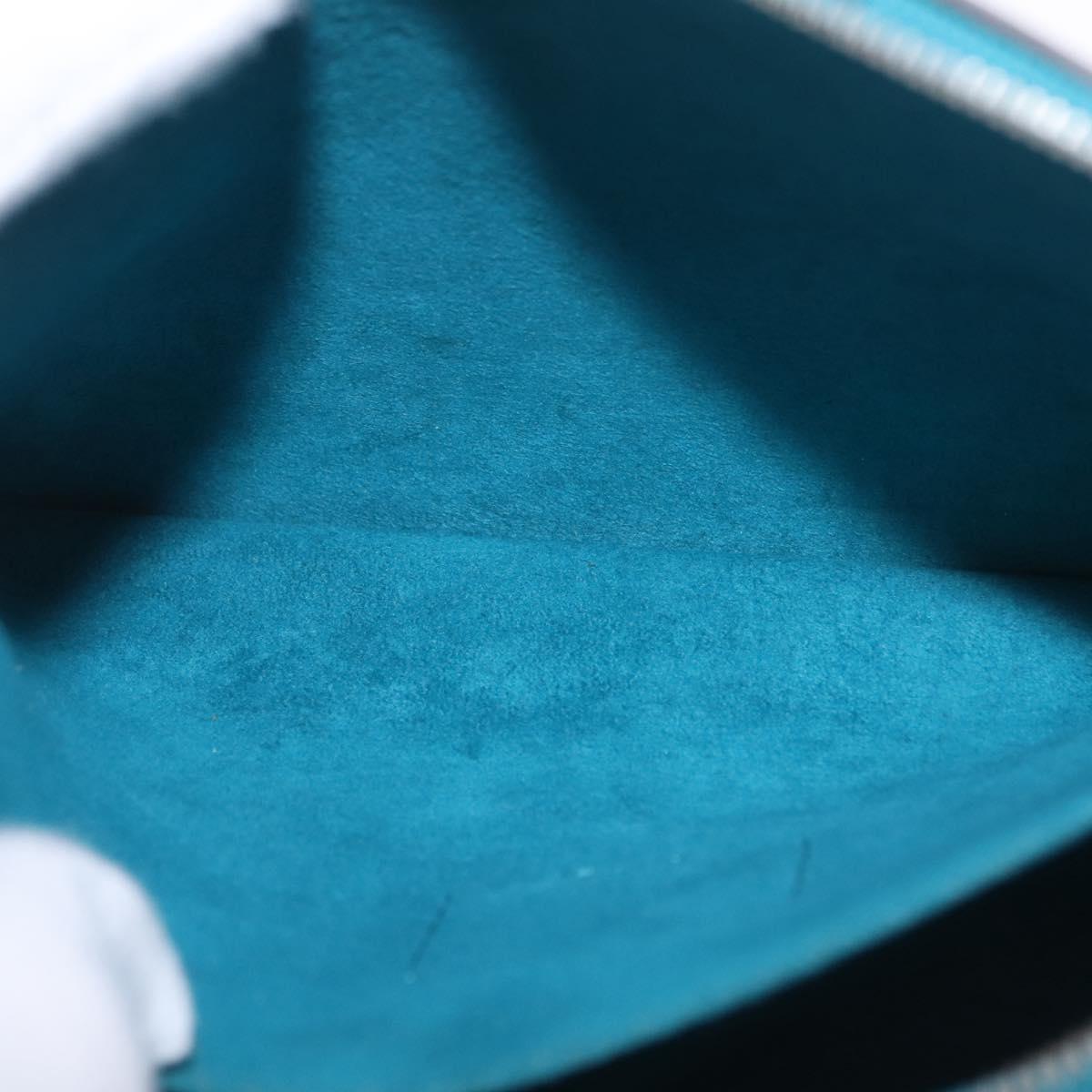 LOUIS VUITTON Epi Neverfull MM Tote Bag cyan M40930 LV Auth 209742V
