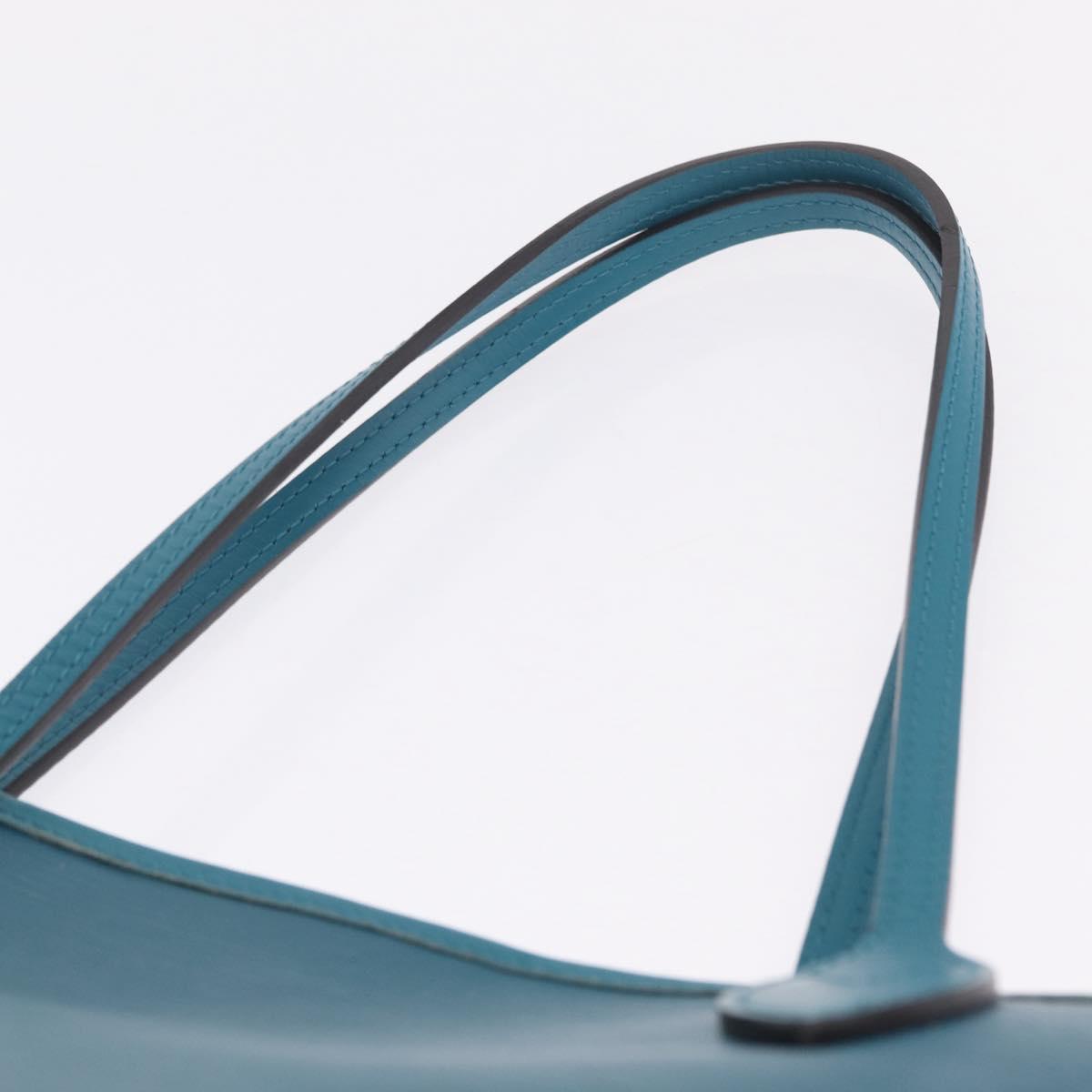 LOUIS VUITTON Epi Neverfull MM Tote Bag cyan M40930 LV Auth 209742V