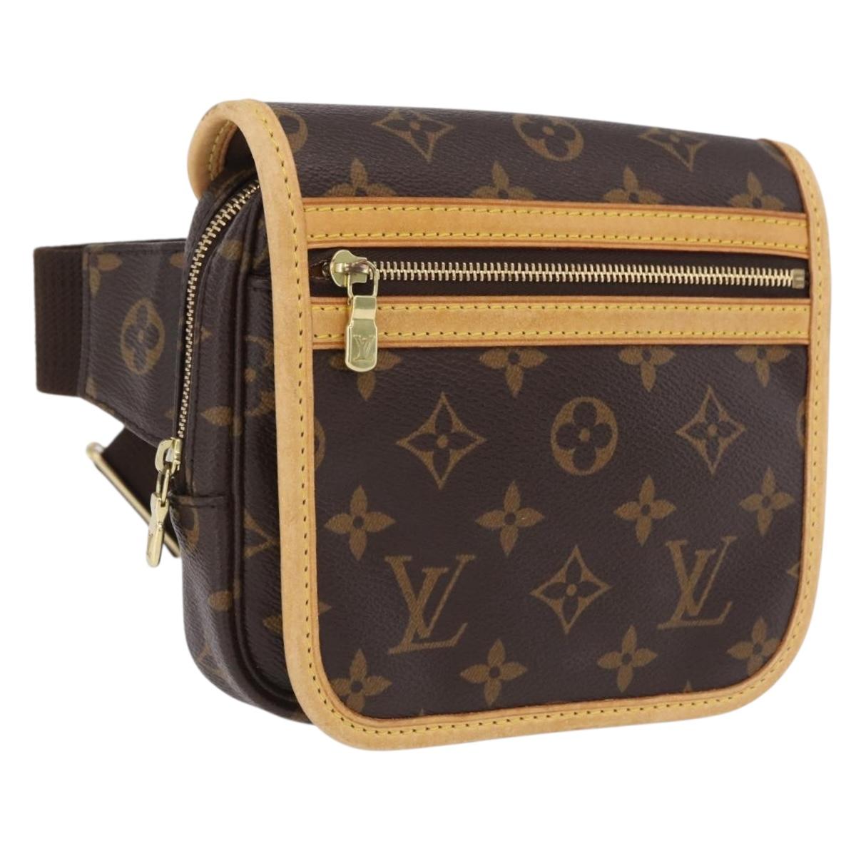 LOUIS VUITTON Monogram Bum Bag Bosphore Shoulder Bag M40108 LV Auth 209751A