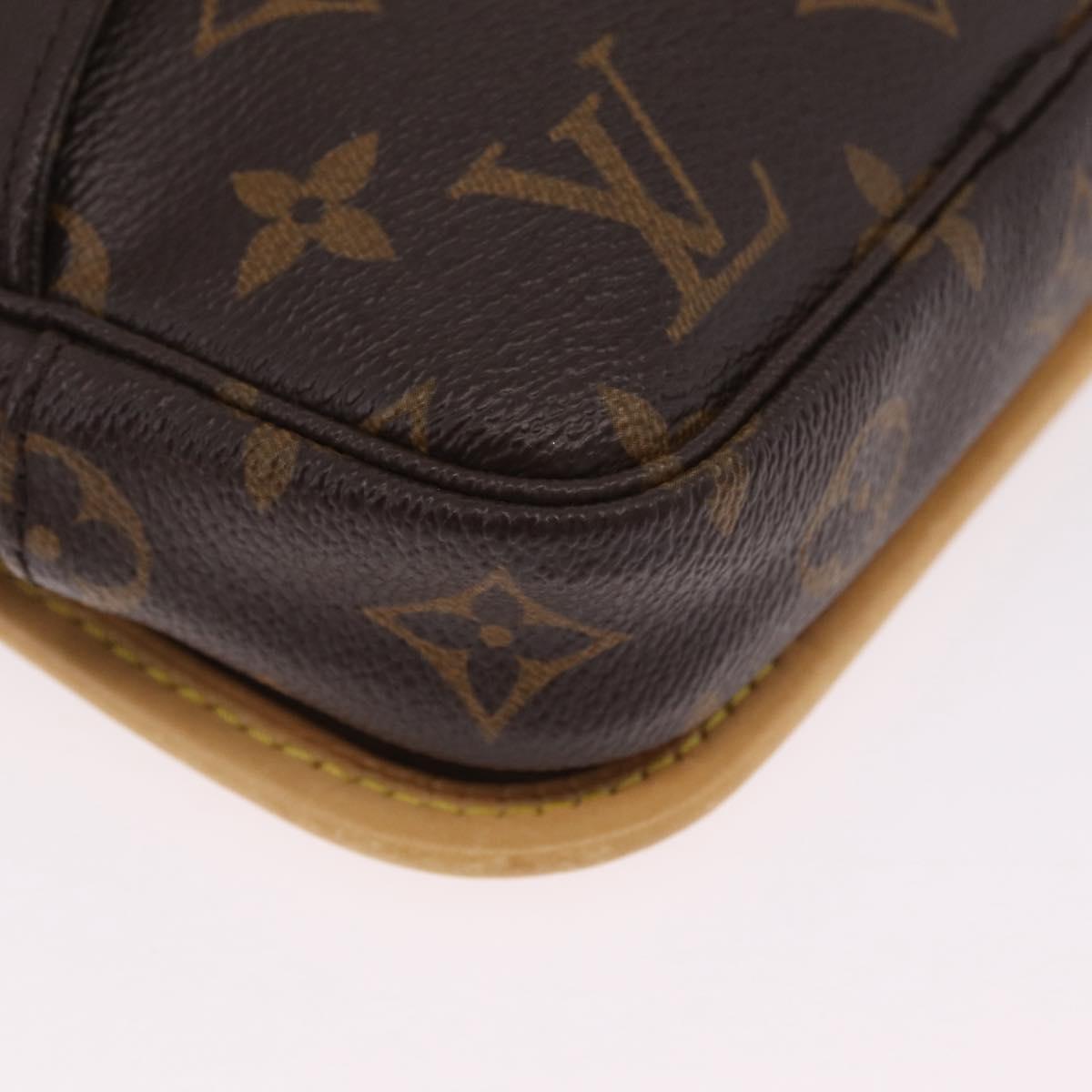 LOUIS VUITTON Monogram Bum Bag Bosphore Shoulder Bag M40108 LV Auth 209751A