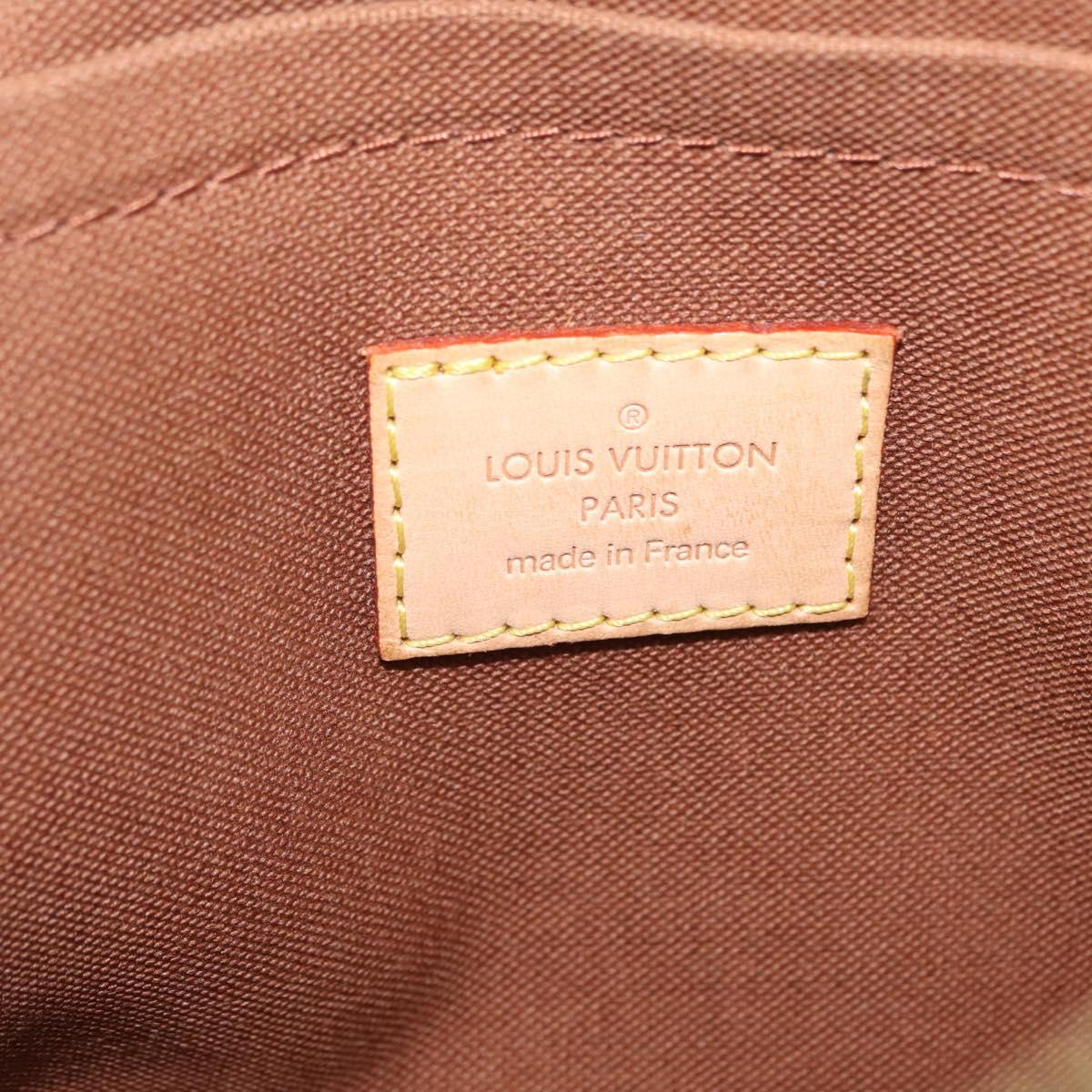 LOUIS VUITTON Monogram Bum Bag Bosphore Shoulder Bag M40108 LV Auth 209751A