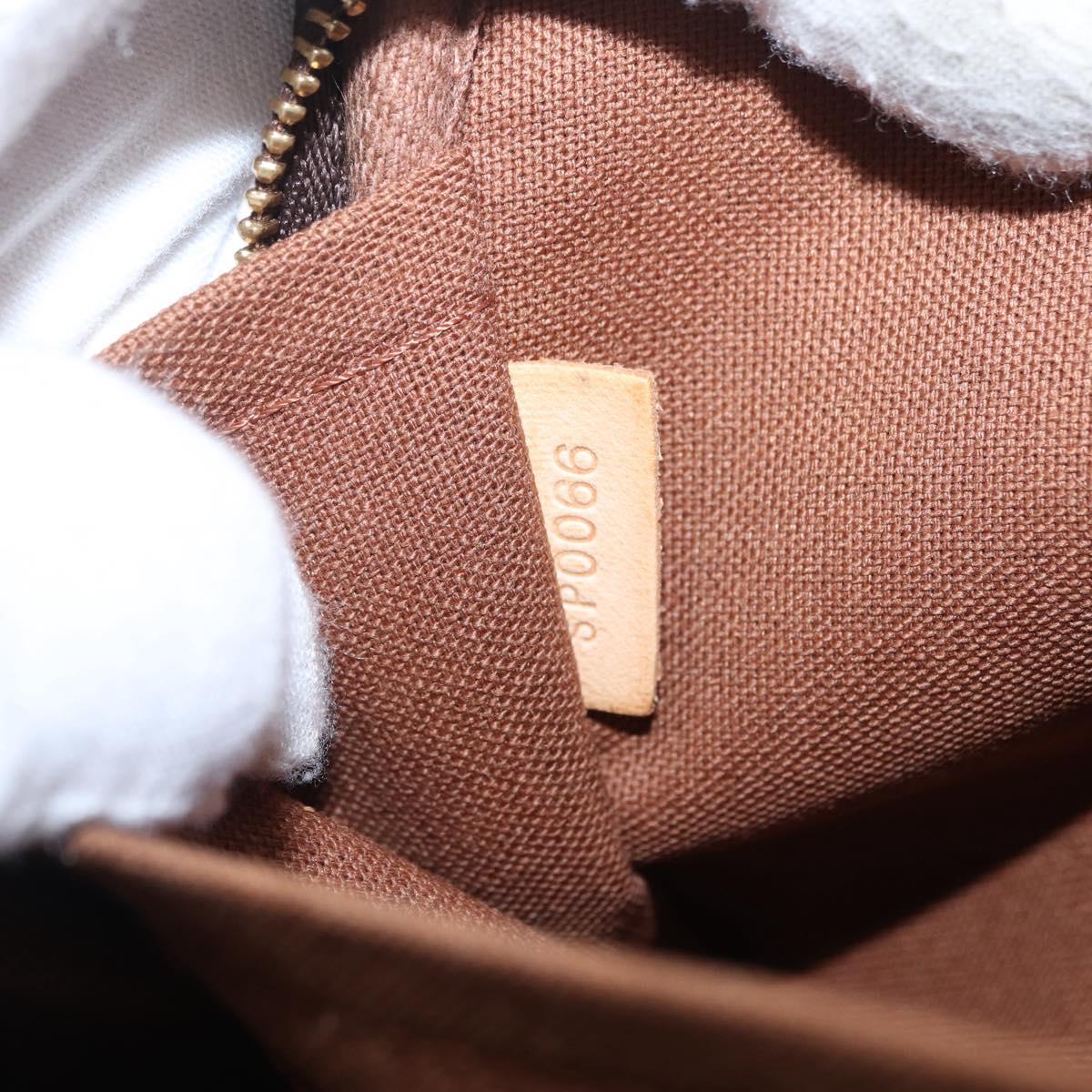 LOUIS VUITTON Monogram Bum Bag Bosphore Shoulder Bag M40108 LV Auth 209751A