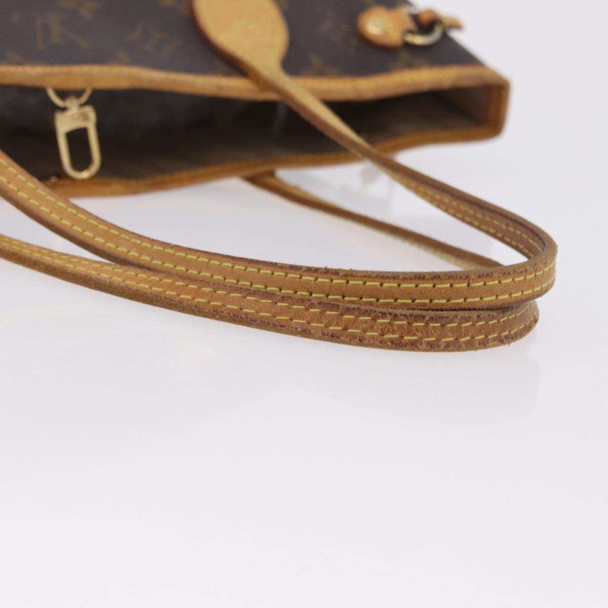 LOUIS VUITTON Monogram Neverfull PM Tote Bag M40155 LV Auth 209755
