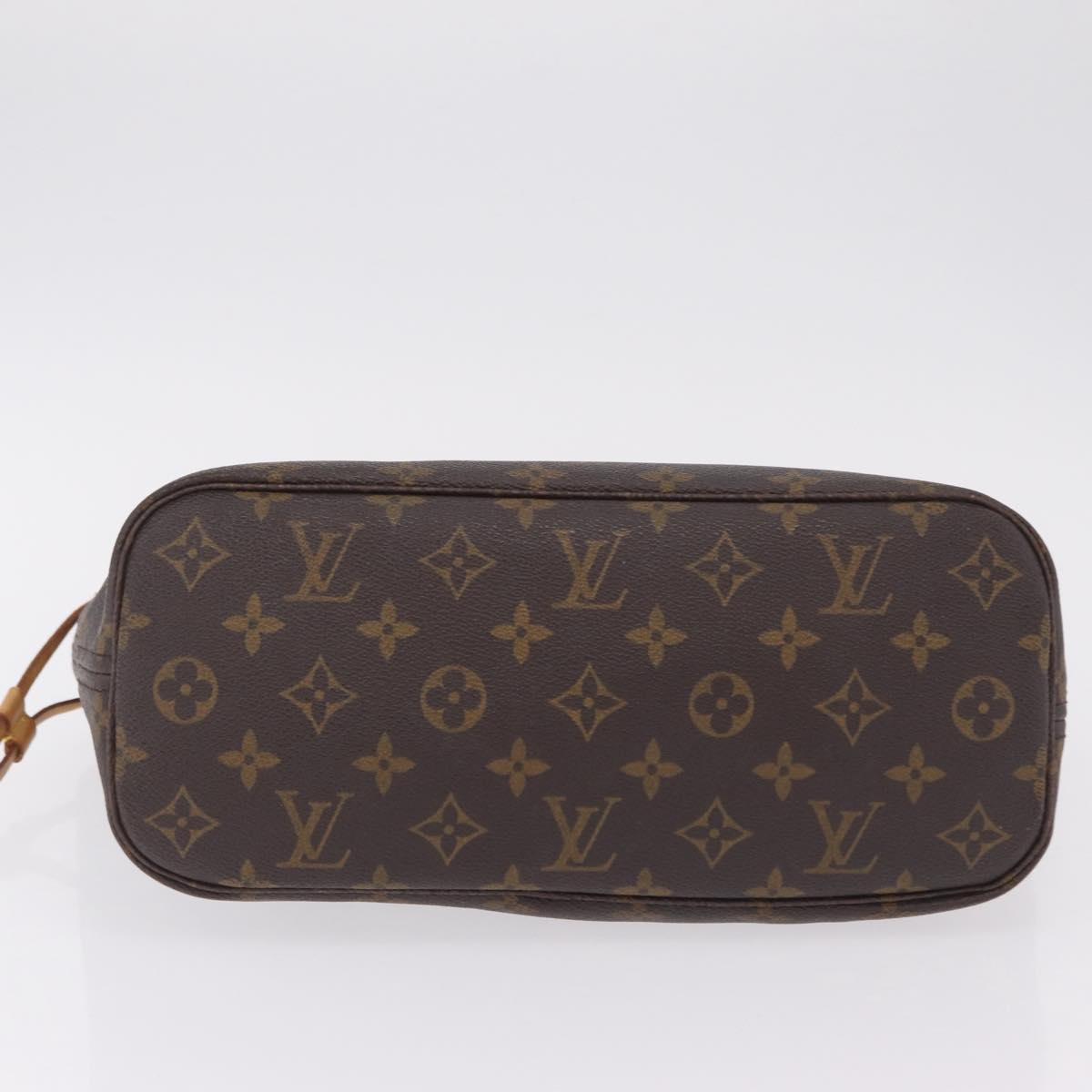 LOUIS VUITTON Monogram Neverfull PM Tote Bag M40155 LV Auth 209755