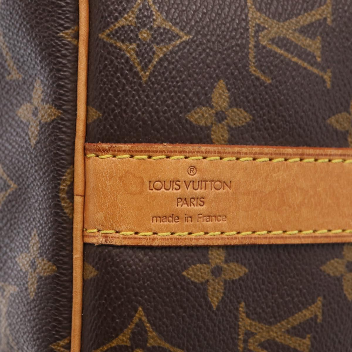 LOUIS VUITTON Monogram Keepall Bandouliere 45 Boston Bag M41418 LV Auth 209759A