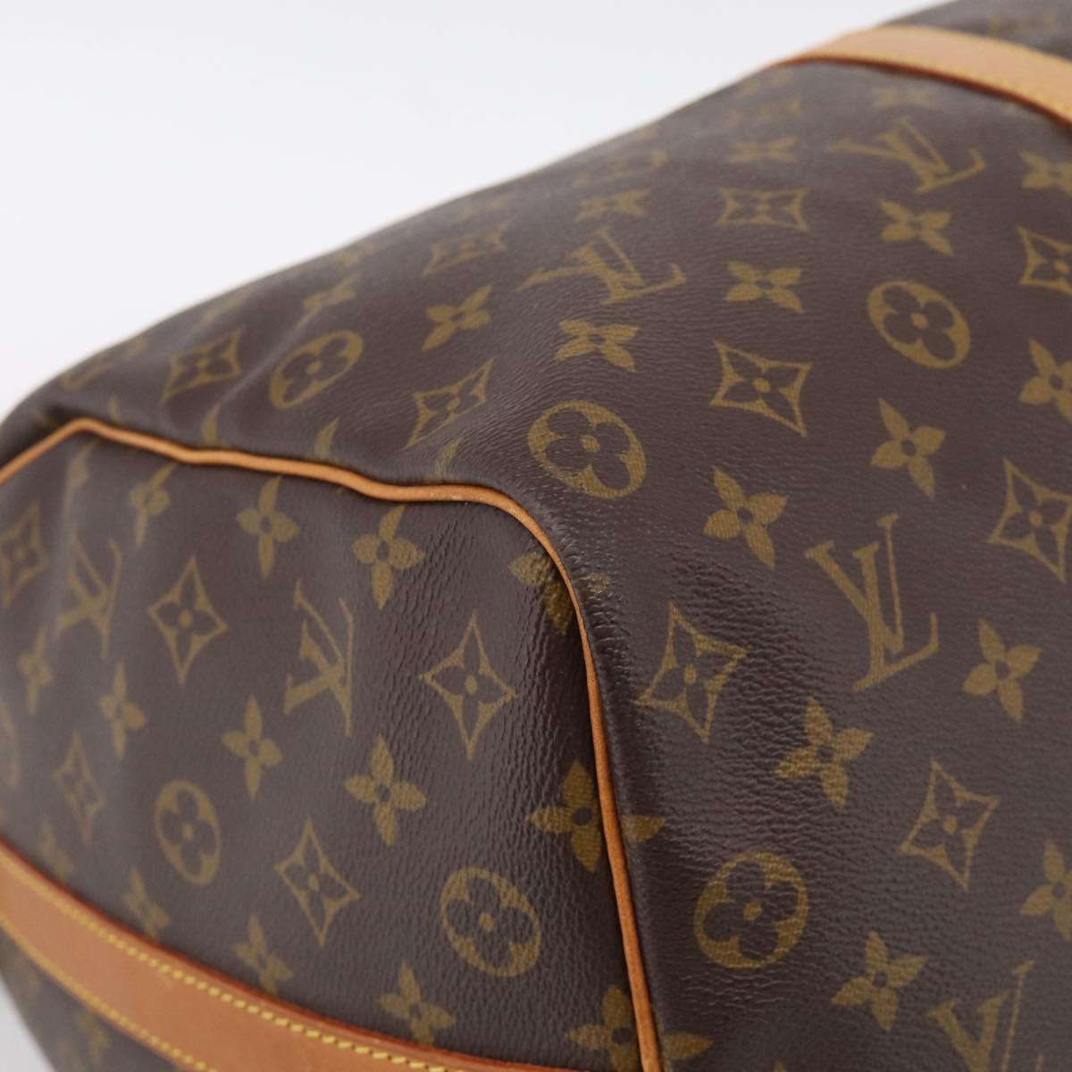 LOUIS VUITTON Monogram Keepall Bandouliere 50 Boston Bag M41416 LV Auth 209760A