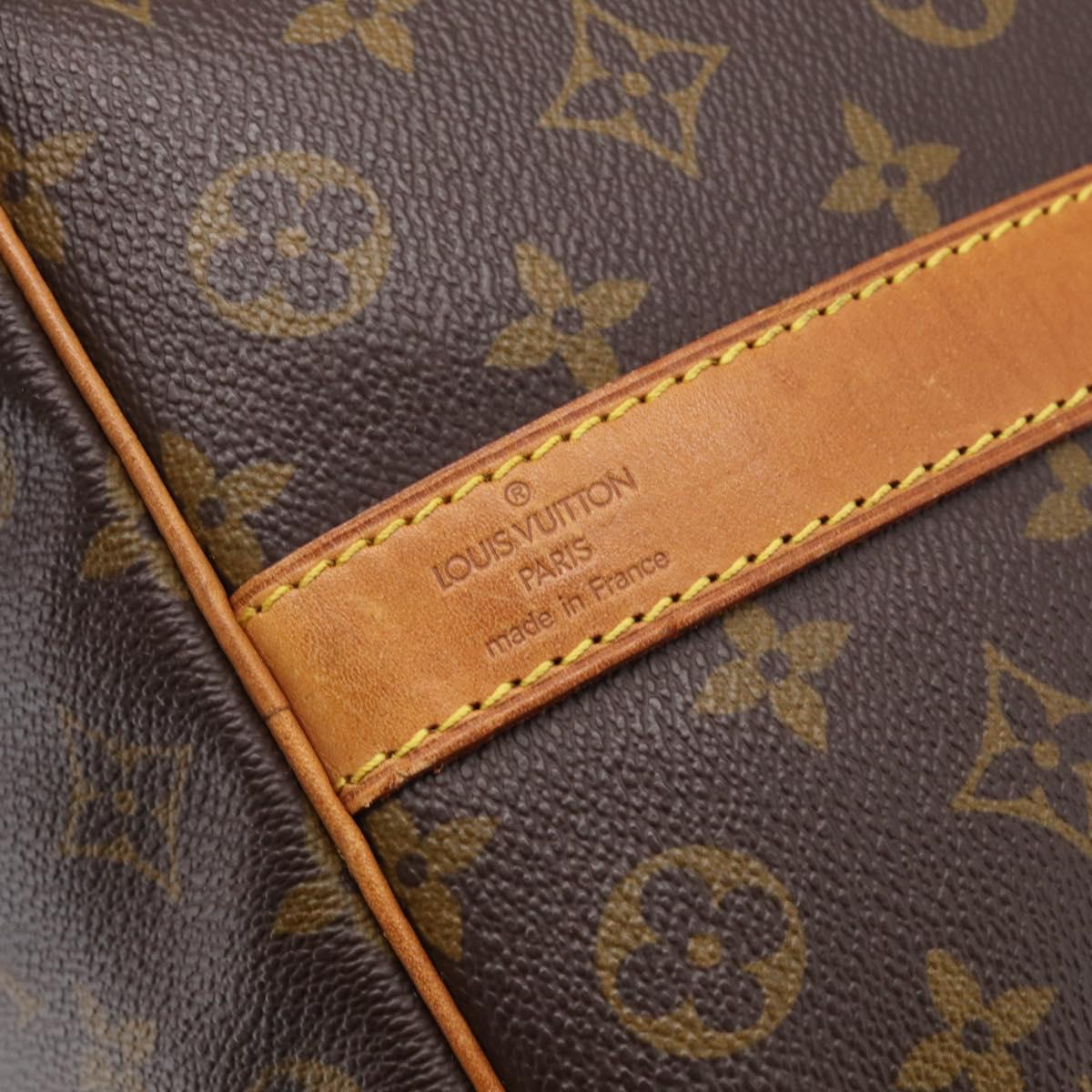 LOUIS VUITTON Monogram Keepall Bandouliere 50 Boston Bag M41416 LV Auth 209760A