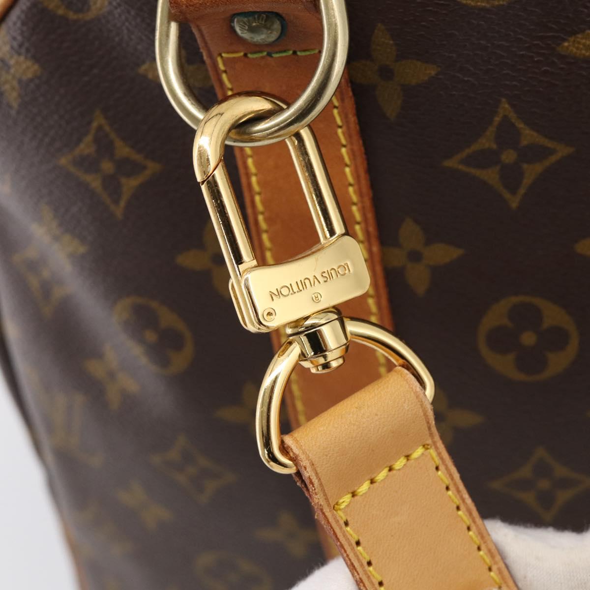 LOUIS VUITTON Monogram Keepall Bandouliere 50 Boston Bag M41416 LV Auth 209760A