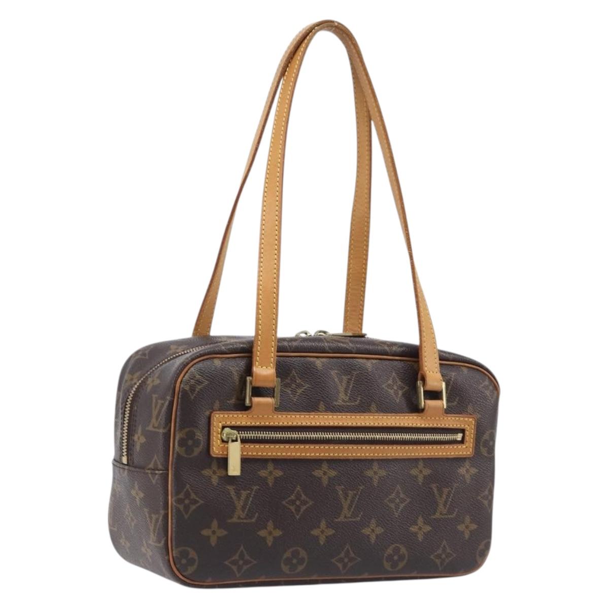 LOUIS VUITTON Monogram Cite MM Hand Bag M51182 LV Auth 209764A