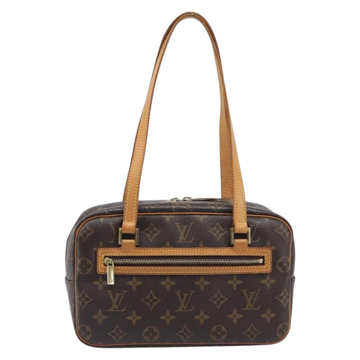 LOUIS VUITTON Monogram Cite MM Hand Bag M51182 LV Auth 209764A