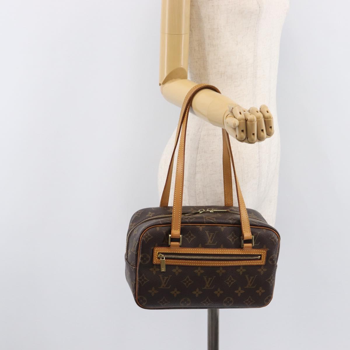 LOUIS VUITTON Monogram Cite MM Hand Bag M51182 LV Auth 209764A