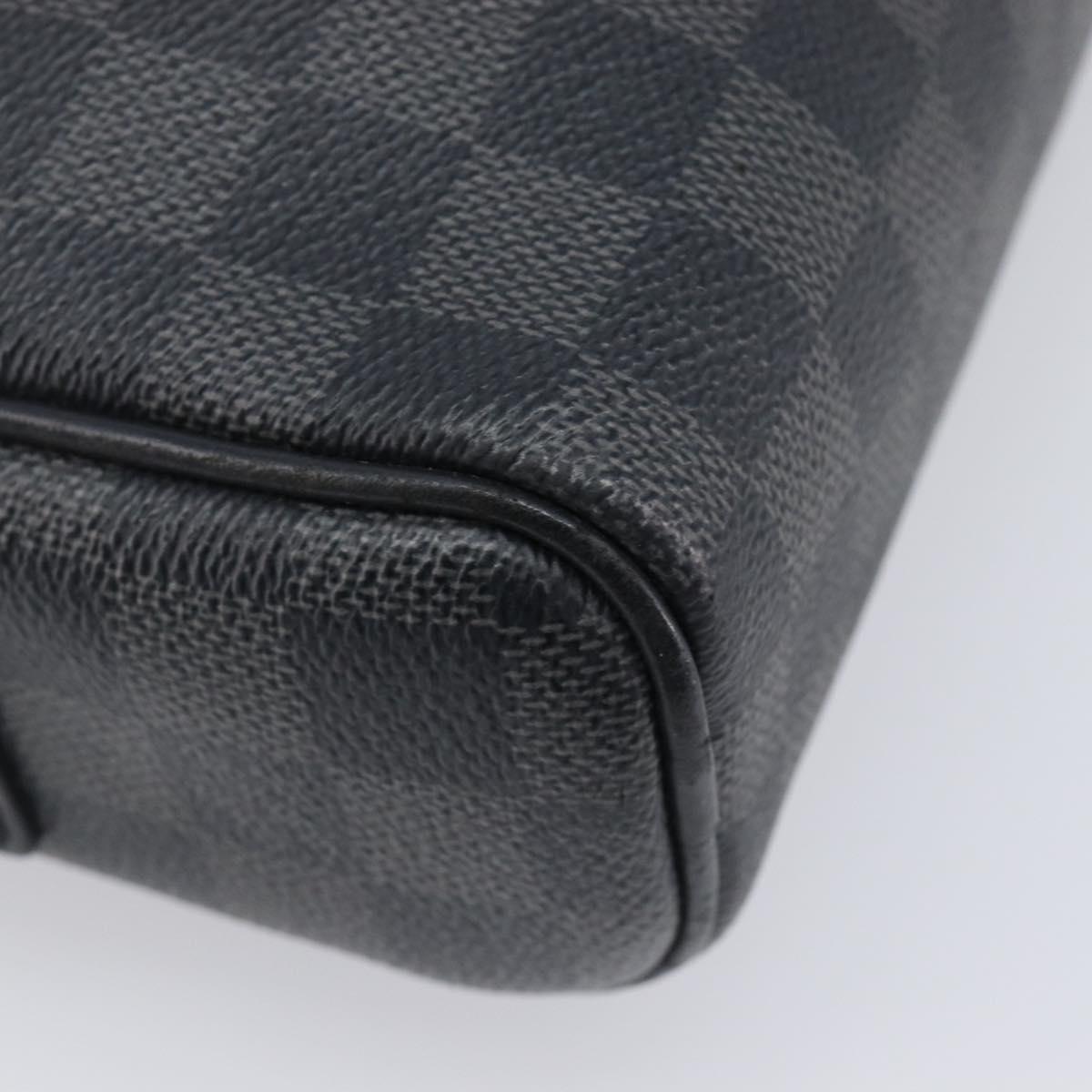 LOUIS VUITTON Damier Grafitte Dayton PM Shoulder Bag N41408 LV Auth 209766V