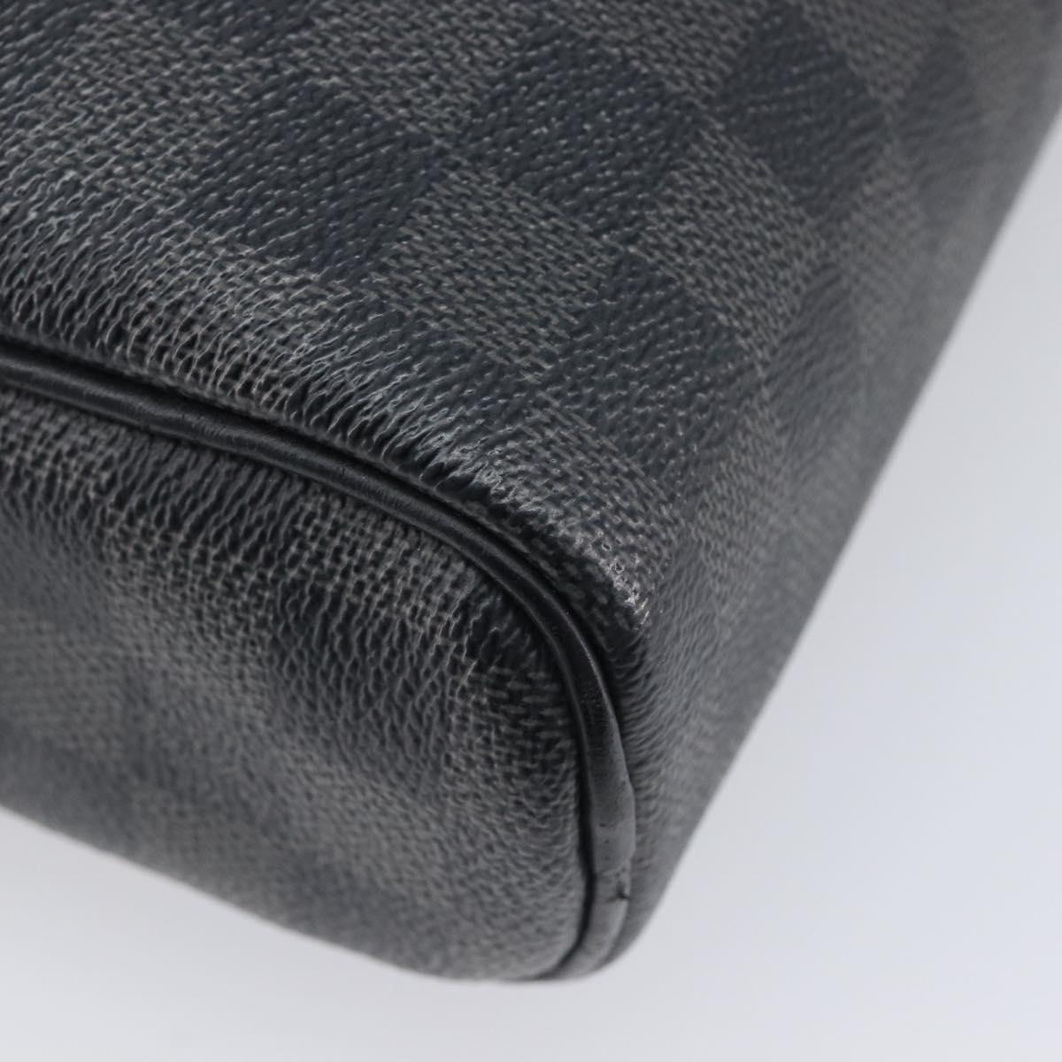 LOUIS VUITTON Damier Grafitte Dayton PM Shoulder Bag N41408 LV Auth 209766V